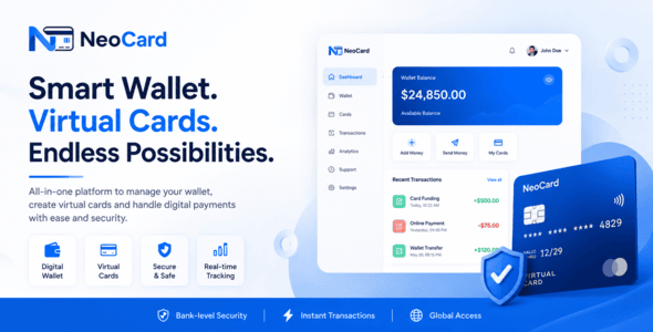 NeoCard - Virtual Card Selling Platform